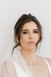 Hairstyle and makeup for a bride by Bridal Glam team and Rebeca Ochoa ...